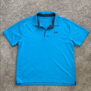 Under Armour Men's Blue Polo Shirt